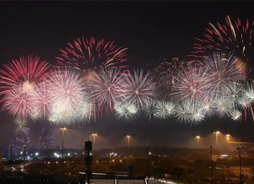 柘荣县焰火晚会